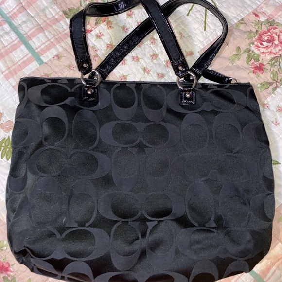 Coach poppy daisy tote - Picture 2 of 2